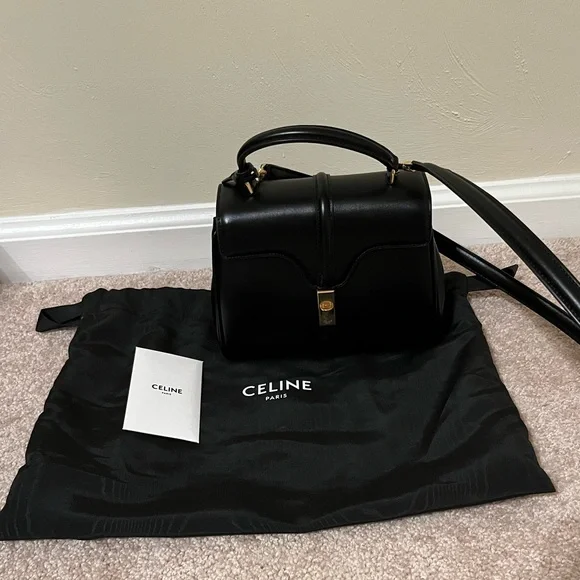 Brand New Celine Mini 16 in Satinated Calfskin - Picture 11 of 11
